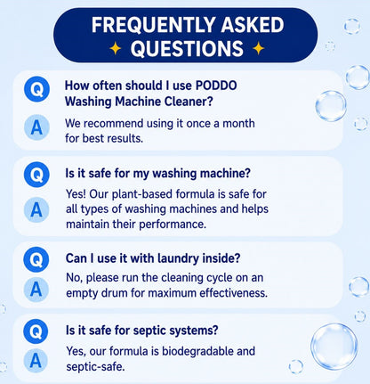 Poddo Washing Machine Cleaner 250ml