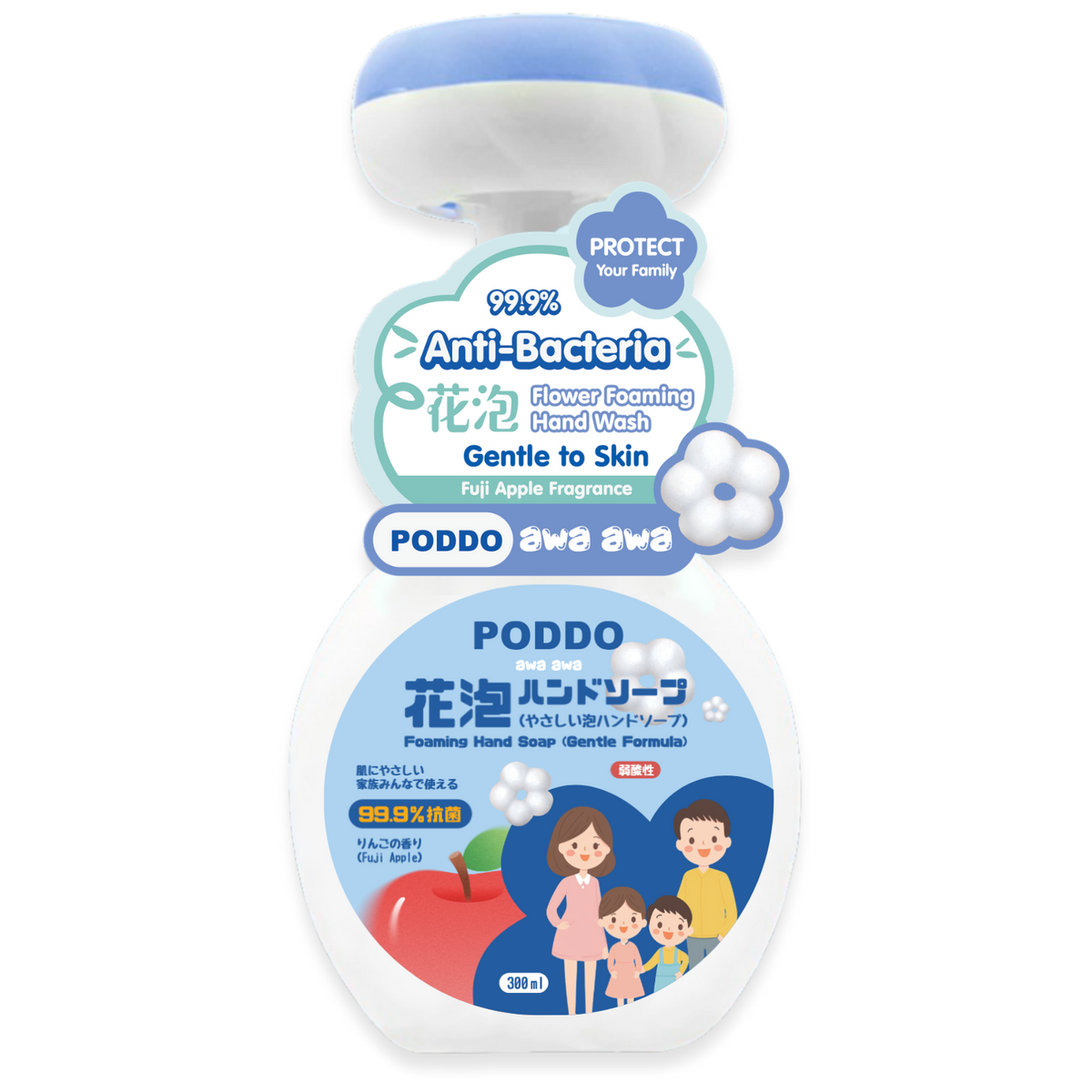 Poddo Awa Awa Flower Foam Hand Wash