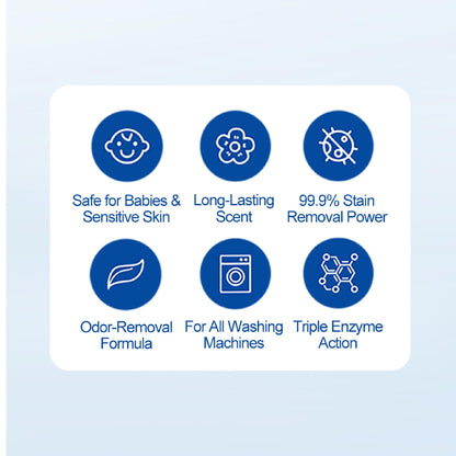 [NEW LAUNCH] PODDO Bio-Enzyme 99.9% Anti-Bacterial Laundry Detergent - 2L